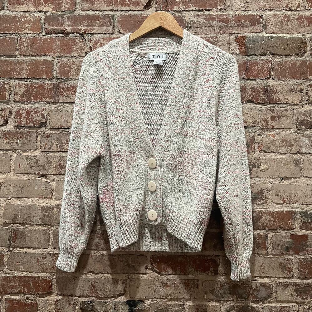 SPRING SALE! Toi‎ Chunky Cardigan Size Medium